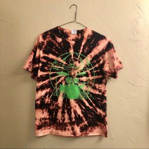 Alien Beats Custom Tie-Dyed T-Shirt
